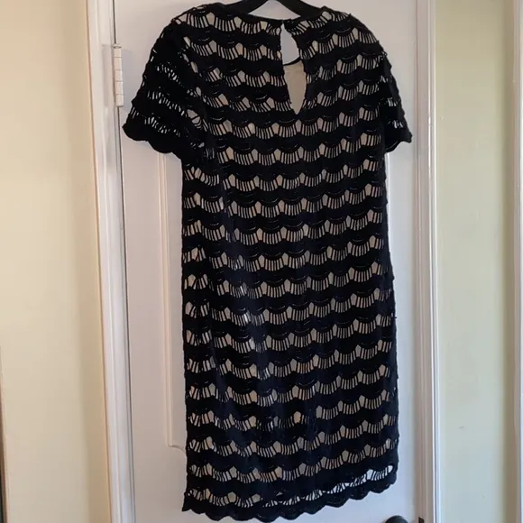 🔴 kate spade virginia scalloped lace dress