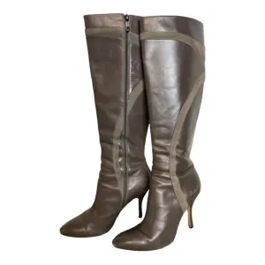#161 VIA SPIGA Knee High Leather Boots