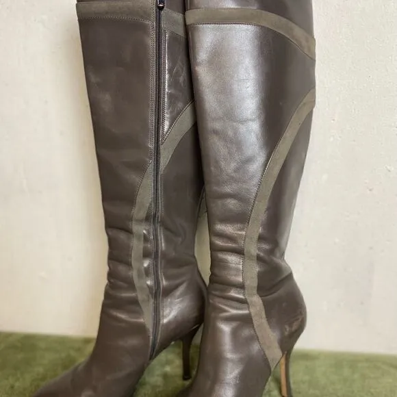#161 VIA SPIGA Knee High Leather Boots