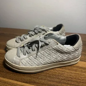 $330 P448 John White Women’s Sneakers Silver SZ Eu 36