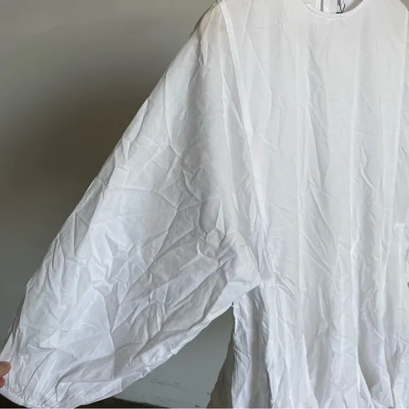 $395 NWT Rhode Ella Cotton Dress in White Sz Small