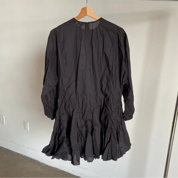 $395 NWT Rhode Ella Dress in Black Sz X-Small