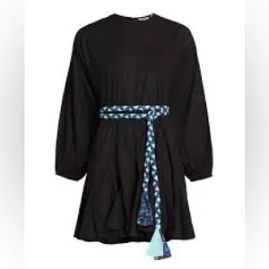 $395 NWT Rhode Ella Dress in Black Sz X-Small
