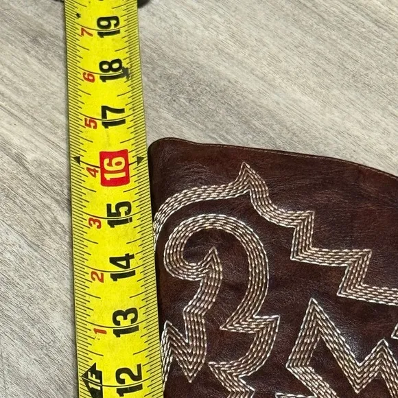 Above the knee western brown cowgirl boots size 6.5 NWOT