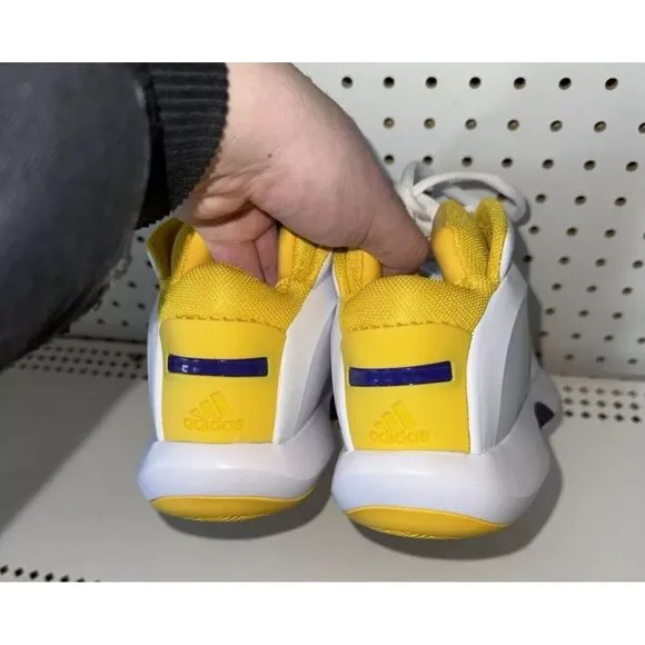 Adidas Crazy 1 Lakers Home 2022 Mens Athletic Basketball Shoes Size 10 GY8947