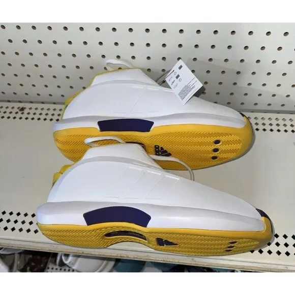 Adidas Crazy 1 Lakers Home 2022 Mens Athletic Basketball Shoes Size 10 GY8947