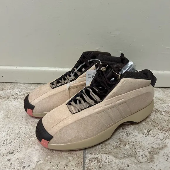 Adidas Crazy 1 Magic Beige Athletic Shoes - IF1142 - Men's Size 14
