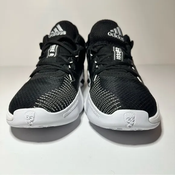Adidas D.O.N Issue 2 Mens Black Athletic Basketball Shoes  Sneakers Size 9
