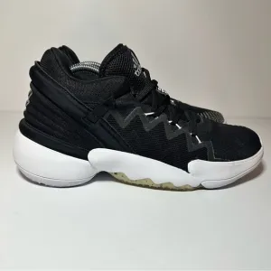Adidas D.O.N Issue 2 Mens Black Athletic Basketball Shoes  Sneakers Size 9