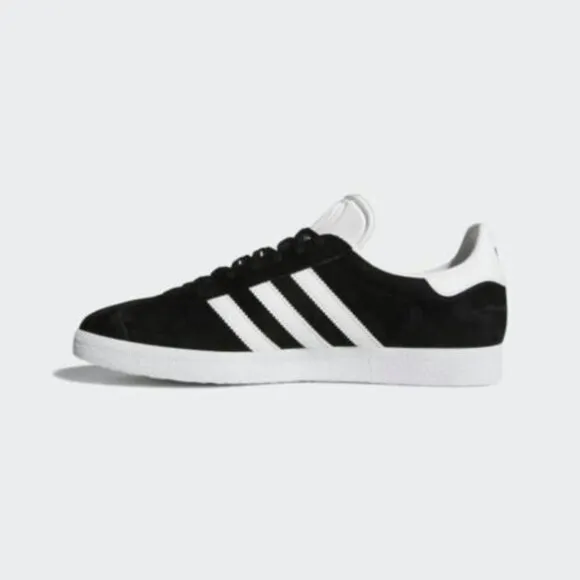Adidas Gazelle Low Mens Casual Sneaker Shoes Black BB5476 NEW Sz 13