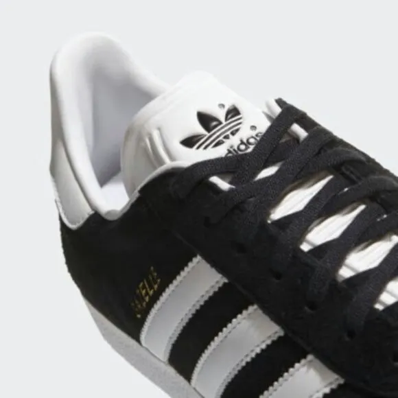 Adidas Gazelle Low Mens Casual Sneaker Shoes Black BB5476 NEW Sz 13