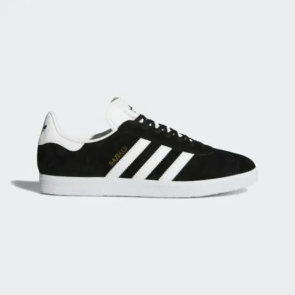 Adidas Gazelle Low Mens Casual Sneaker Shoes Black BB5476 NEW Sz 13