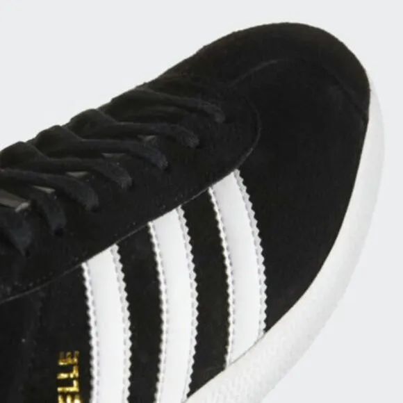 Adidas Gazelle Low Mens Casual Sneaker Shoes Black BB5476 NEW Sz 13