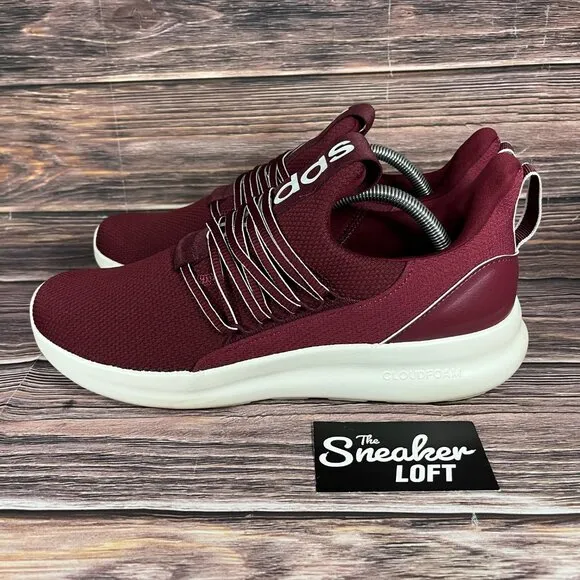 Adidas‎ Men's Lite Racer Adapt 7.0 Burgundy Athletic Shoes