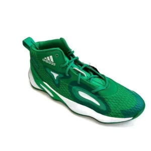Adidas Mens Sz 13 SM Exhibit A Mid Basketball Shoes GW7937 Boston Celtics Green