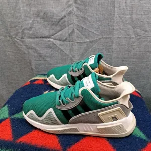 Adidas Original 281001 EQT Cushion ADV Men's Green Casual Sneakers Shoes Size 12