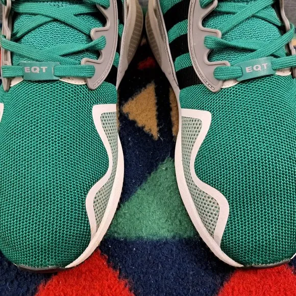 Adidas Original 281001 EQT Cushion ADV Men's Green Casual Sneakers Shoes Size 12