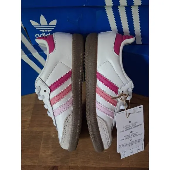 adidas Originals 7K Samba OG EL I JP5496 Big Kids' Casual Shoes Rare