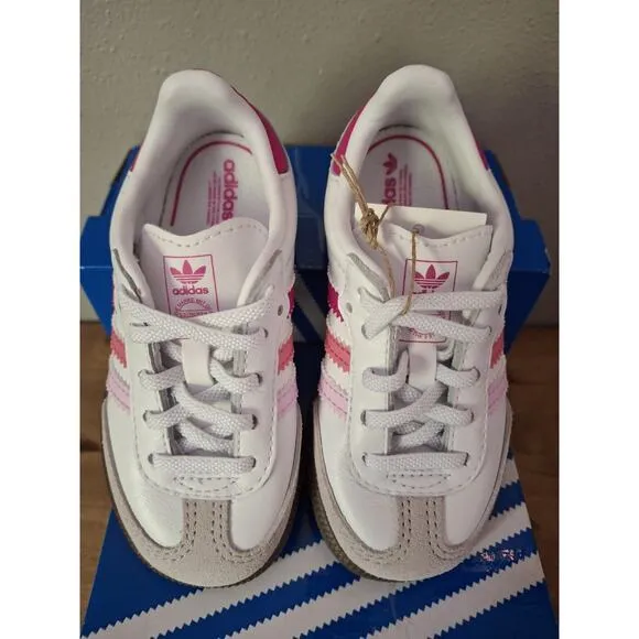 adidas Originals 7K Samba OG EL I JP5496 Big Kids' Casual Shoes Rare