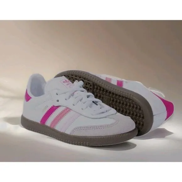 adidas Originals 7K Samba OG EL I JP5496 Big Kids' Casual Shoes Rare