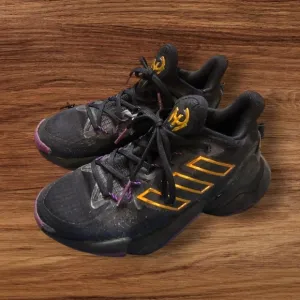 adidas Patrick Mahomes Impact FLX Marvel Black Panther Athletic Shoes