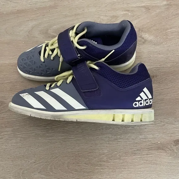 Adidas Powerlift Weightlifting Athletic Men's Shoes Purple Size 8