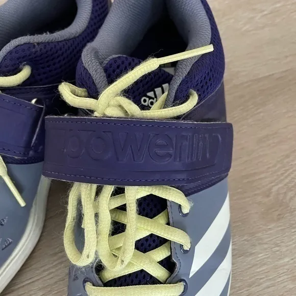 Adidas Powerlift Weightlifting Athletic Men's Shoes Purple Size 8