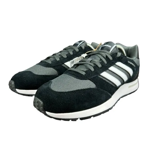 Adidas Run 80s Black White Grey Shoes GV7302 Men's Sizes 8 - 13