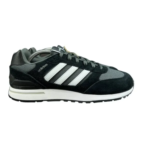 Adidas Run 80s Black White Grey Shoes GV7302 Men's Sizes 8 - 13