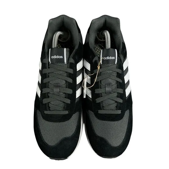Adidas Run 80s Black White Grey Shoes GV7302 Men's Sizes 8 - 13