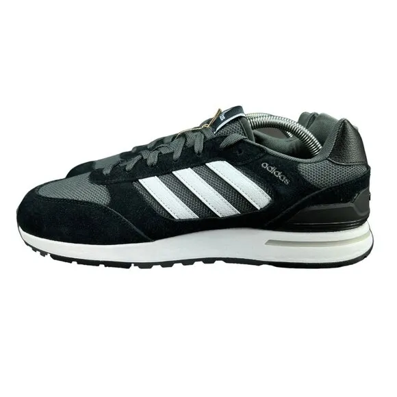 Adidas Run 80s Black White Grey Shoes GV7302 Men's Sizes 8 - 13