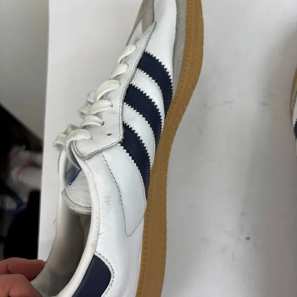 Adidas Samba Classic White Sneakers Shoes Men's 10 Run Walk Comfort