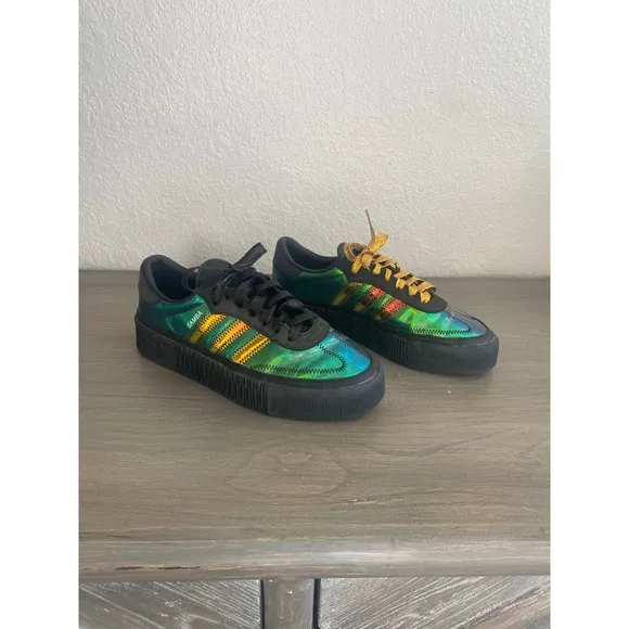 Adidas Sambarose Black Energy Ink Women's Athletic Shoes EE8736 Size 8