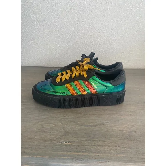Adidas Sambarose Black Energy Ink Women's Athletic Shoes EE8736 Size 8