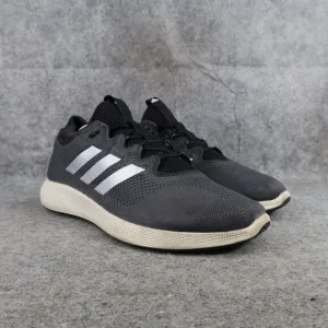 Adidas Shoes Men 10 Athletic Trainer Edge Flex Running Sport Active Grey Comfort