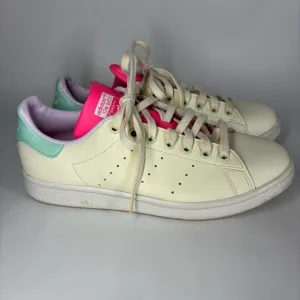Adidas Shoes Womens 8.5 Stan Smith Lace Up Sneakers Easter Edition Streetwear