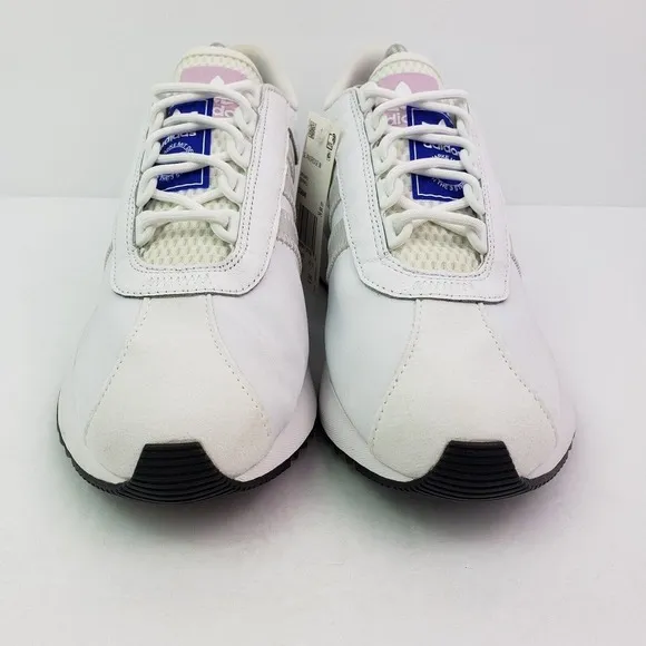 Adidas SL Andridge Womens Size 10 White Gray Athletic Sneaker Shoes EG6846