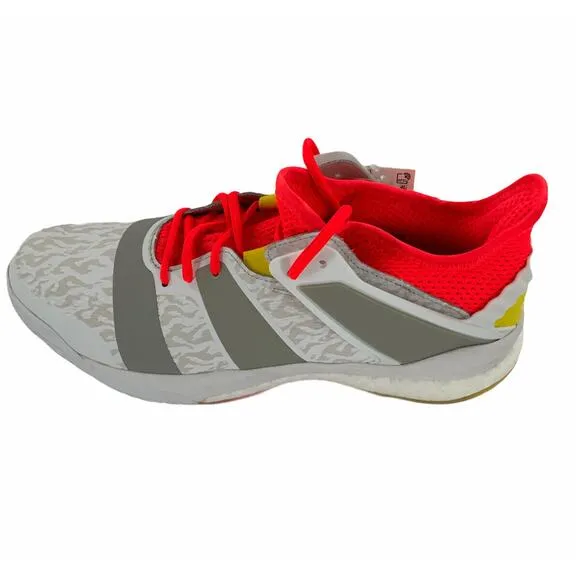 Adidas Stabil X Badminton Men's Athletic Multicolor Striped Shoes US 13 New