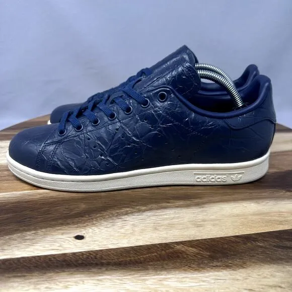 ADIDAS Stan Smith Women's 11 Navy Blue White Sneakers Casual Shoes BB5163 NEW
