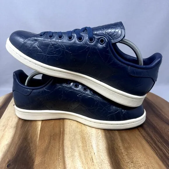 ADIDAS Stan Smith Women's 11 Navy Blue White Sneakers Casual Shoes BB5163 NEW