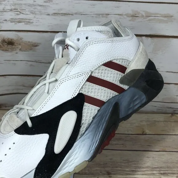 Adidas Streetball Collegiate Shoes Mens Size 13 Athletic Basketball EF6990 White