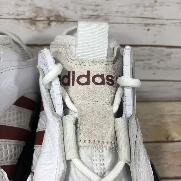 Adidas Streetball Collegiate Shoes Mens Size 13 Athletic Basketball EF6990 White