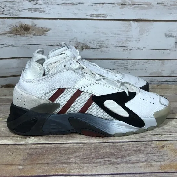 Adidas Streetball Collegiate Shoes Mens Size 13 Athletic Basketball EF6990 White