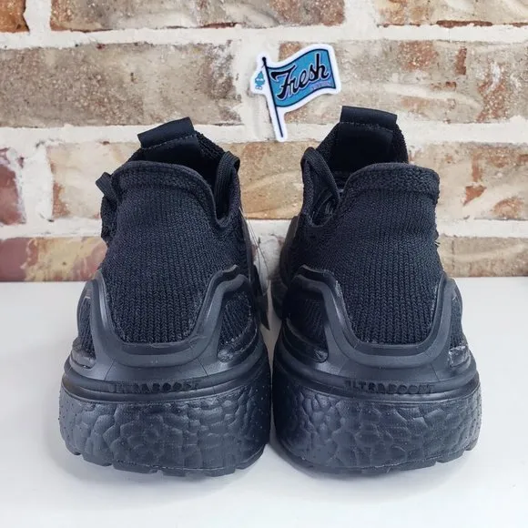 Adidas Ultraboost 19M Triple Black Athletic Running Shoe Men's Size 7.5  G27508