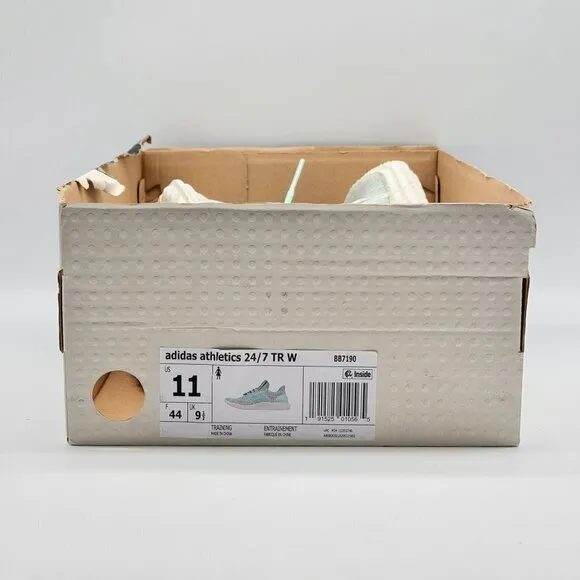 Adidas Womens Athletic 24/7 TR W Ice Mint Shoes Size 9.5