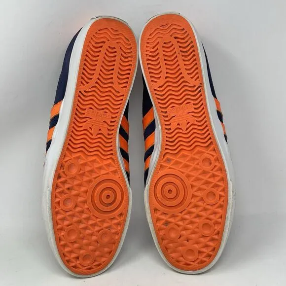 ADIDAS x The Hundreds Crush Pack Skateboarding Shoes Mens 13 Blue Orange Suede