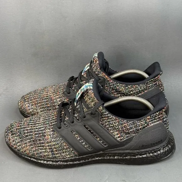 adidas Ultra Boost 3.0 Black Multi-Color athletic sneaker shoes men’s size 11