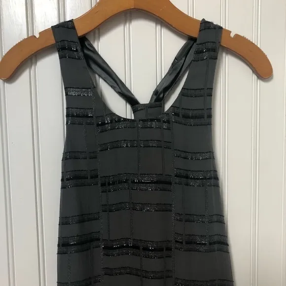 Alice   Olivia Twist-Back Silk Embroidered Dress