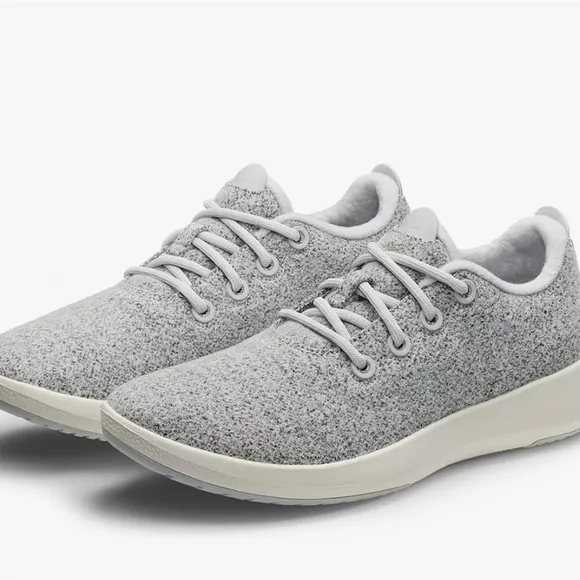 ALLBIRDS Womens Wool Runner Mizzle Sneaker, light gray