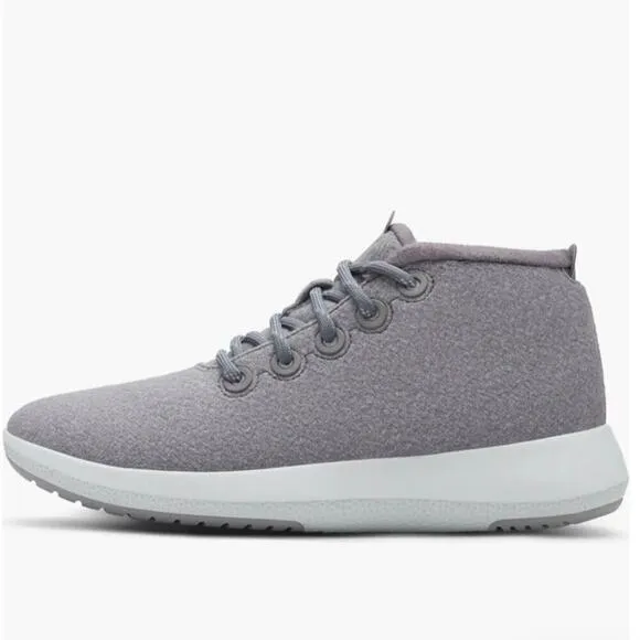 ALLBIRDS Wool Runner-Up Mizzle Medium Grey Sneakers Shoes - Women’s Sz 10